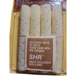 Vintage Self-Holding Hair Rollers | Unique Retro Find
